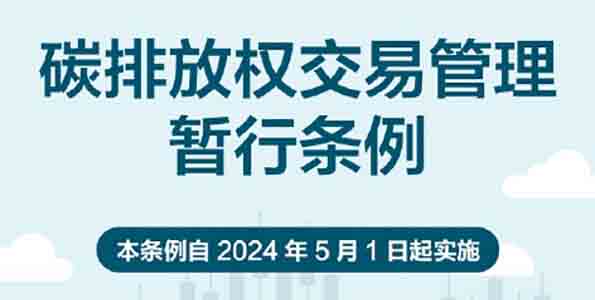 一图读懂 | 碳排放权交易管理暂行条例